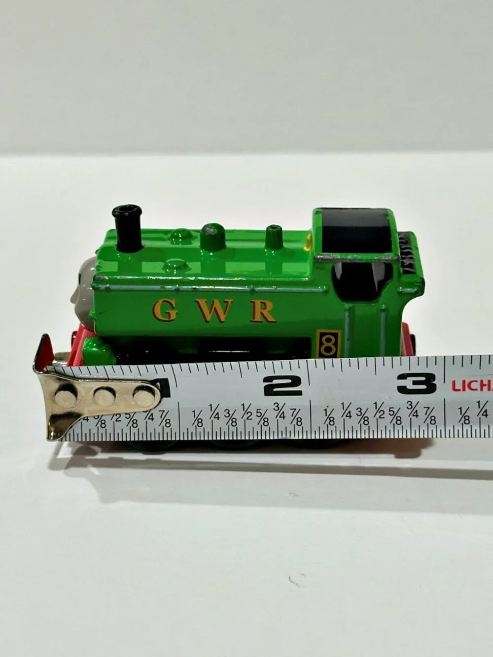Thomas & Friends Duck #8 Take Along Diecast Train 2002 Learning Curve GWR Engine